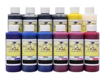 12x120ml ink to refill CANON PRO-2600, PRO-4600, PRO-6600 (PFI-2100/3100, PFI-2300/3300, PFI-2700/3700)